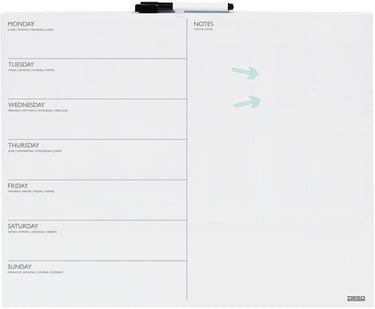 Desq weekplanner 4218 wit
