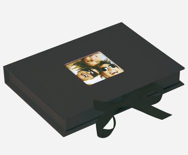 Walther fb-112-b fun - foto bewaardoos - formaat 20 x 15 x 3 cm - 70 foto's 13 x 18 cm - zwart