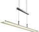 B.k.licht - hanglamp - hanglamp eetkamer - dimbaar - hoogte verstelbaar - pendellamp glas - 3.000k - 1.600lm - 21w led