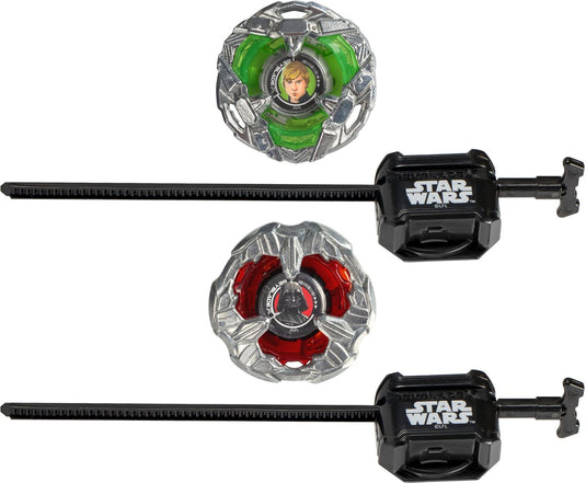 Hasbro beyblade x en star wars, luke skywalker 4-80b vs. darth vader 4-60b multipack