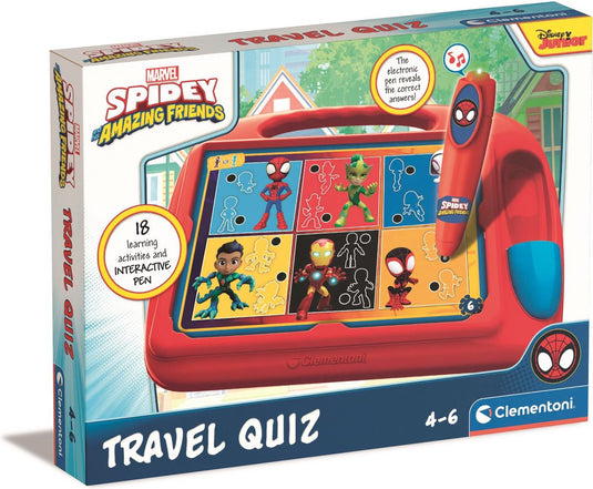 Clementoni travel quiz spidey
