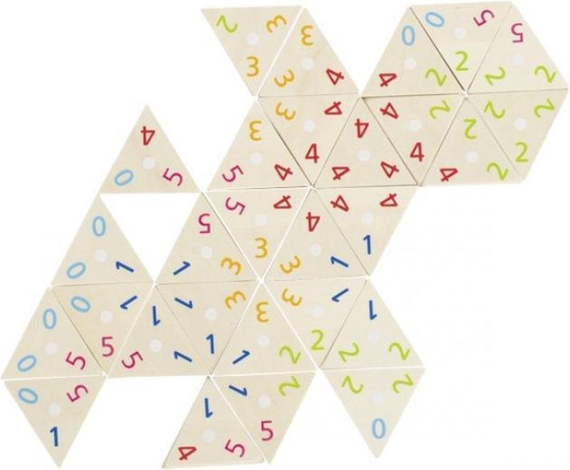 Afbeelding laden in galerijviewer, Goki houten tri-domino spel

