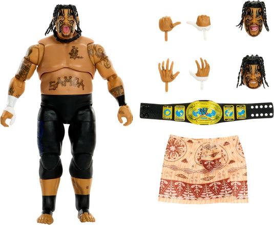Mattel wwe actiefiguur ultimate edition umaga 6 inch speelgoed.