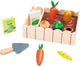 Lelin toys lelin® houten groentetuin speelset – houten speelgoed voor tuinieren en rollenspel – educatief speelgoed – vanaf 2 jaar