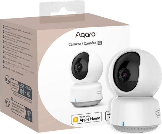 Aqara slimme camera wifi 2k pan tilt - apple home en alexa