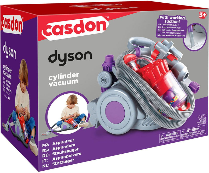 Afbeelding laden in galerijviewer, Casdon speelgoed stofzuiger dyson dc22 met realistische zuigkracht.
