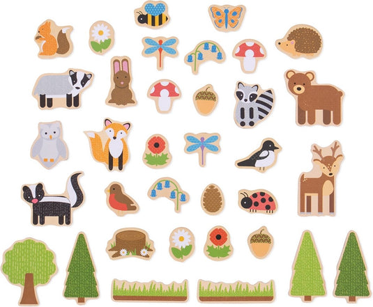 Bigjigs magneten bos