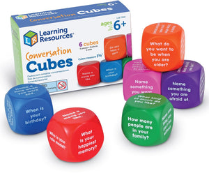 Learning resources gespreksdobbelstenen engels (makkelijk) - 6+