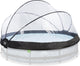 Exit toys exit zwembad overkapping eco ø366cm - zwembad dome - universeel - zwembad accessoire - weerbestendig