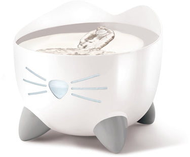Catit pixi fountain rvs - kattendrinkbak - ø20x16 cm wit