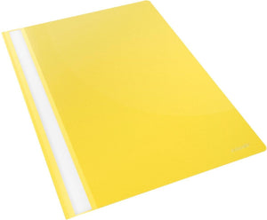 Esselte vivida a4 snelhechtmappen - 25 stuks - geel - voor thuiswerken - ideaal voor thuiskantoor