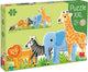 Goula jumbo puzzel xxl jungle van klein tot groot - 16st.