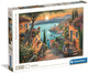 Clementoni legpuzzel kunst trappetje naar de haven, 1500st.