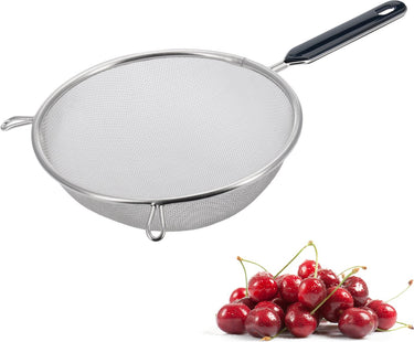 Westmark huishoudzeef, traditionell, ø 18 cm, roestvrij staal kunststof, zilver zwart, 12842270