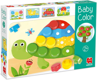 Goula jumbo - - schildpad baby color kleuren leren - educatief spel