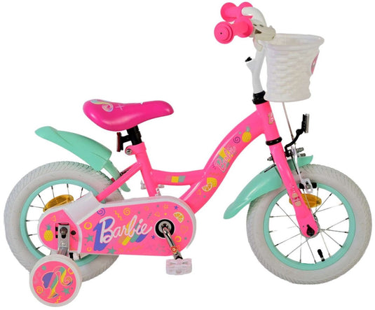 Volare barbie kinderfiets - meisjes - 14 inch - roze