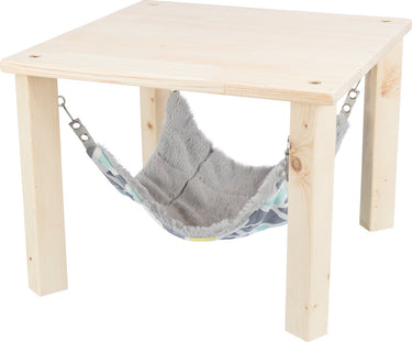 Trixie schuilplaats met hangmat sunny assorti grijs