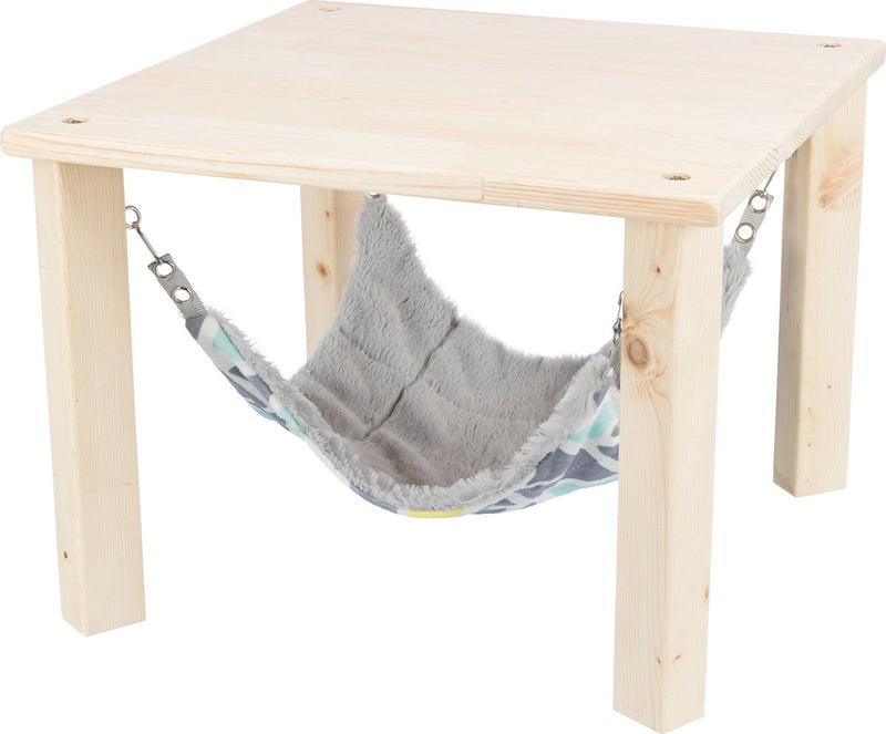 Afbeelding laden in galerijviewer, Trixie schuilplaats met hangmat sunny assorti grijs
