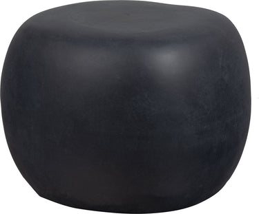 Vtwonen pebble bijzettafel - fiberclay - betonlook - antraciet - 35x50x50 cm
