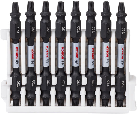 Bosch accessoires impact dubbel bit 65mm, 8xt20