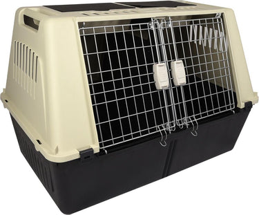 Flamingo hondentransportbox tripper xl - grijs - 100 x 60 x 66 cm