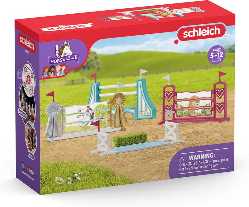 Afbeelding laden in galerijviewer, Schleich paardenaccessoires voor de hindernisbaan 42612
