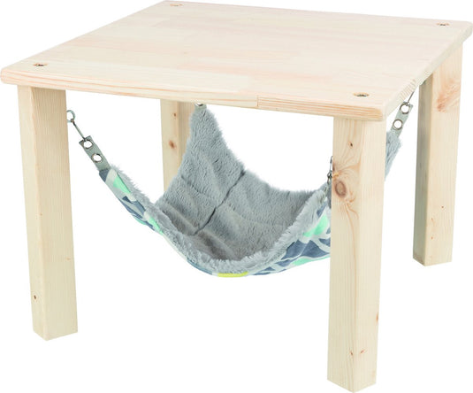 Trixie schuilplaats met hangmat sunny assorti grijs