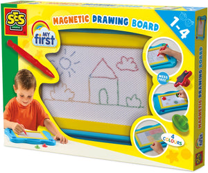 Ses my first - magnetisch tekenbord 4 kleuren