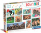 Clementoni legpuzzel super color 10in1 animal friends