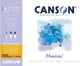 Canson montval aquarelpapier | wit met fijne korrel 300 g m² | ft 24 x 32 cm | blok met 12 vellen
