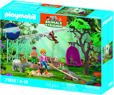 Playmobil animals friends: grappig verjaardagsfeestje - 71855