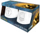 The lord of the rings set van 2 glazen - prancing pony en gondor unisex glazenset - doorzichtig - standard