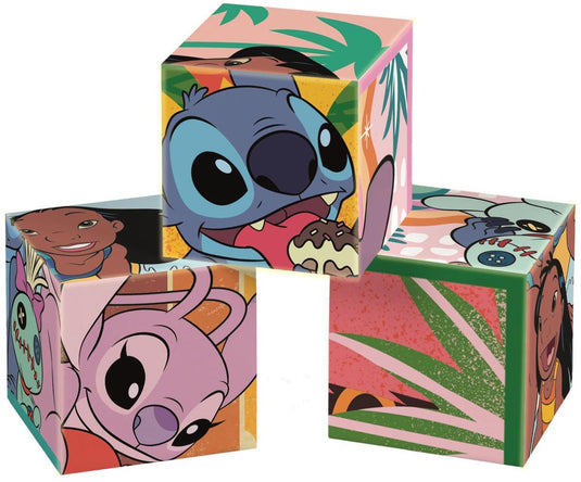Clementoni cubi 6 disney princess - blokken puzzel met kubus afbeeldingen - blokkenset met blokjes - prinsessen speelgoed voor jonge kinderen