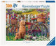Ravensburger puzzel honden tuin - legpuzzel 500 stukjes dieren.