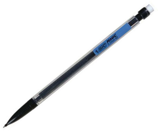 Bic vulpotlood matic 0,7mm hb zwarte houder gum cilp navulbaar