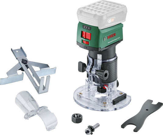 Bosch advancedtrimrouter 18v-8 bovenfrees - accu freesmachine (excl. accu en lader)