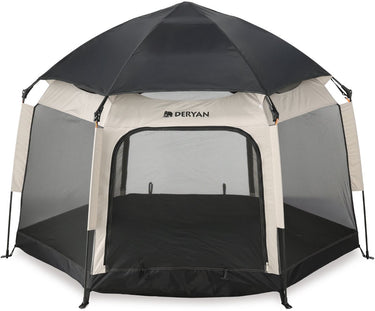 Deryan up to go kinderbox - draagbare kinderbox - pop up reisbox - strandtent - sand