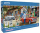 Gibsons - filling up for the trip (door trevor mitchell) - 636 stukjes 69×32cm (b×h) - panorama legpuzzel
