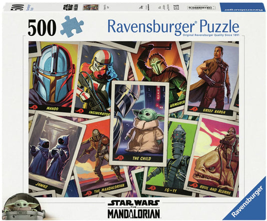 Ravensburger legpuzzel star wars the mandalorian the child 500 stukjes film.