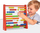 Eichhorn - mini telraam met 100 houten ballen, 5,5x24x23cm berkenmultiplex, vanaf 3 jaar