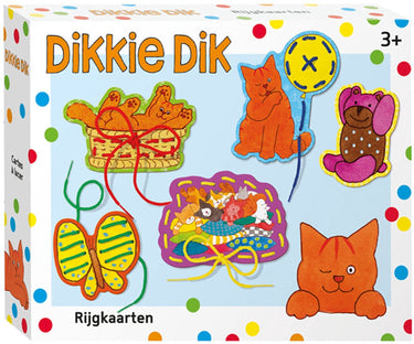 Bambolino rijgkaarten set dikkie dik