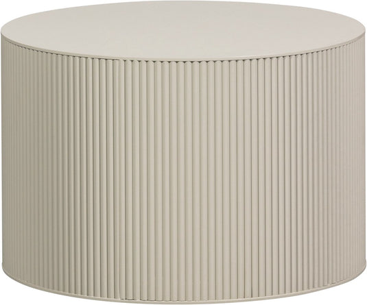 Woood sanne bijzettafel - mdf - antique beige - 40x60x60