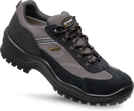 Grisport torino low wandelschoenen unisex - grey black - maat 38