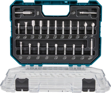 Makita freesset 8 mm, 22-delig, d-74784