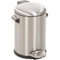 Eko pedaalemmer 31667543 rvs (roestvrij staal) zilver