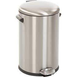 Pedaalemmer eko 31667567 rvs (roestvrij staal) zilver