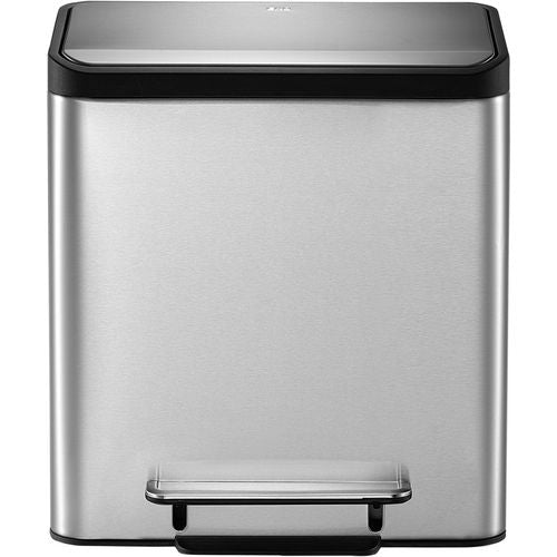 Eko pedaalemmer 31718245 rvs (roestvrij staal) zilver