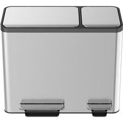 Pedaalemmer eko 31718276 rvs (roestvrij staal) zilver