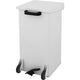 Dutchdesign pedaalemmer 31004683 gepoedercoat aluminium wit