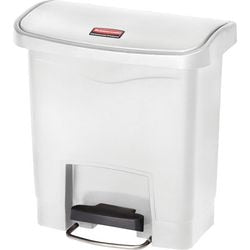 Pedaalemmer rubbermaid 76223989 polyethyleen wit
